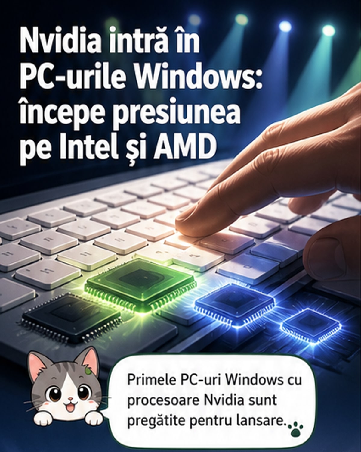 Era nouă a PC-urilor Windows cu chipuri Nvidia