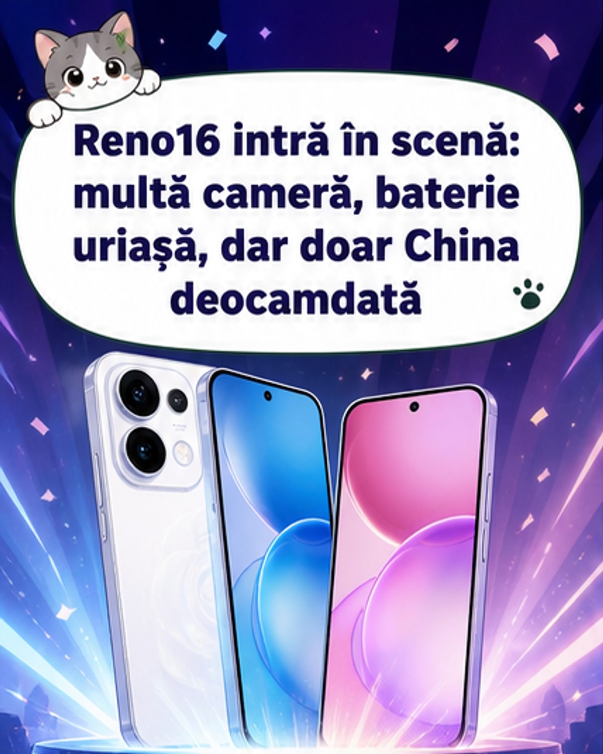 Oppo lansează seria Reno16 în China