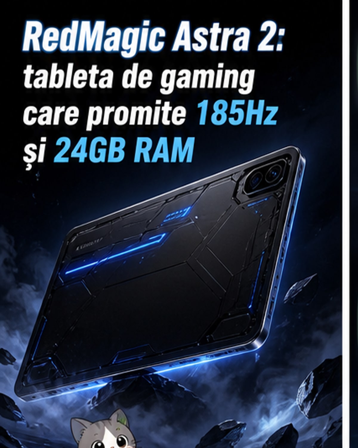 RedMagic Astra 2: putere brută pe tabletă