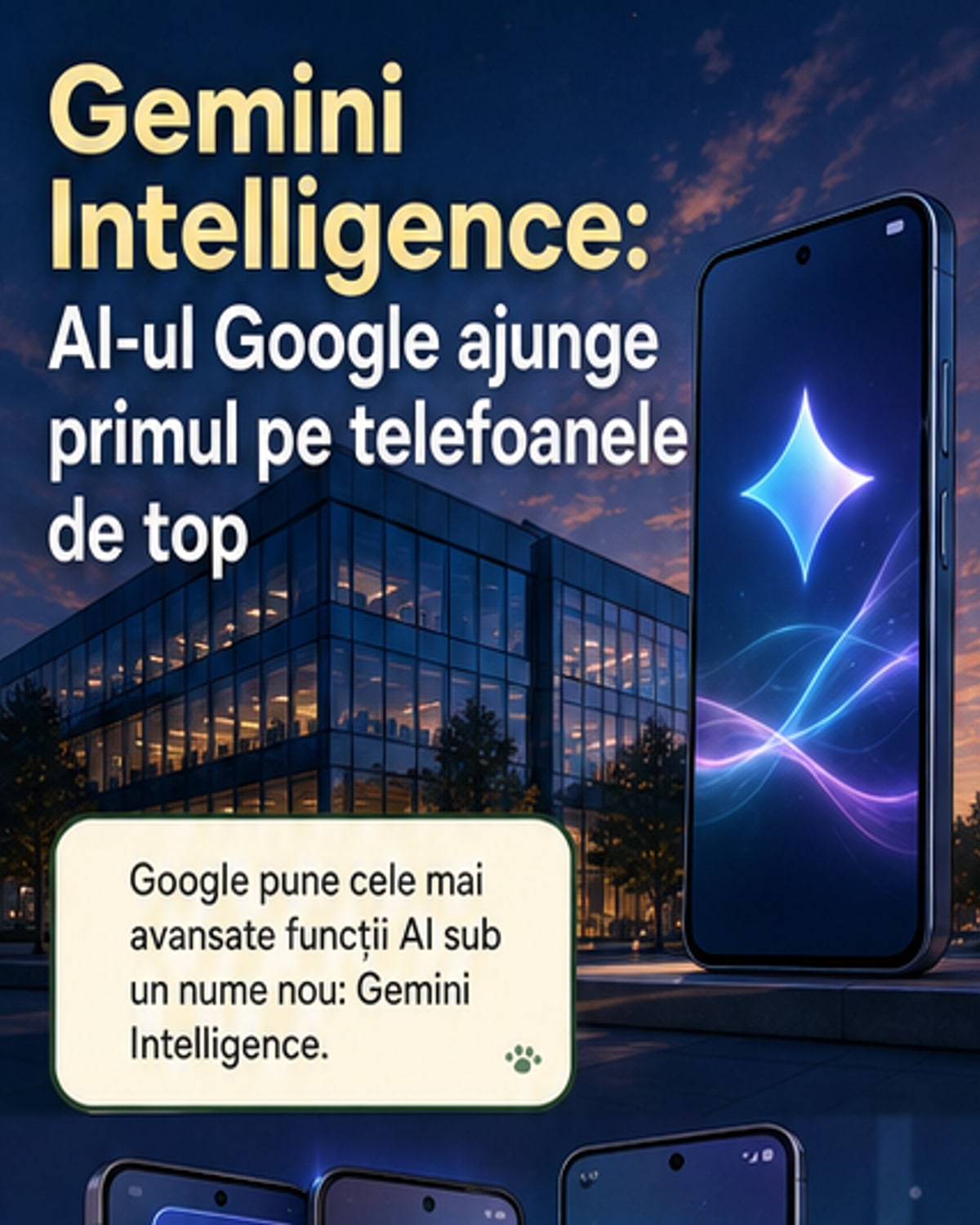Google lansează Gemini Intelligence
