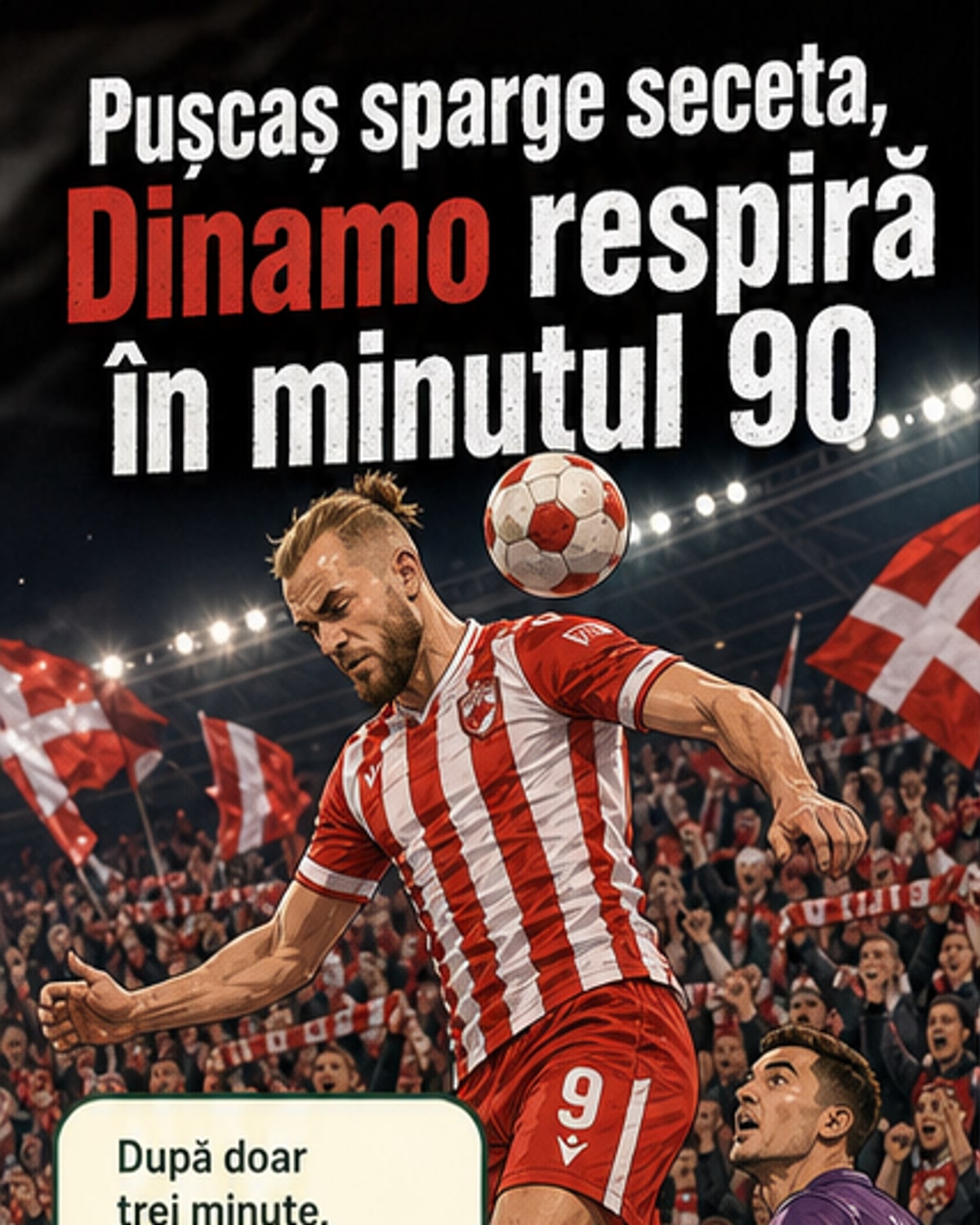 Pușcaș a rupt gheața! Nicolescu: „Noul bombardier”