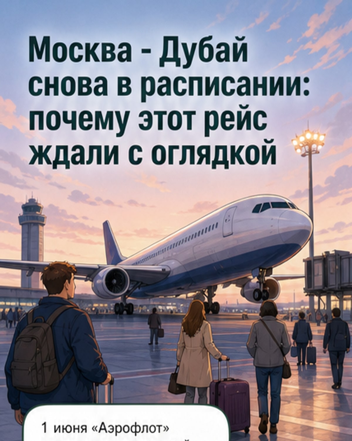 «Аэрофлот» снова летает в Дубай