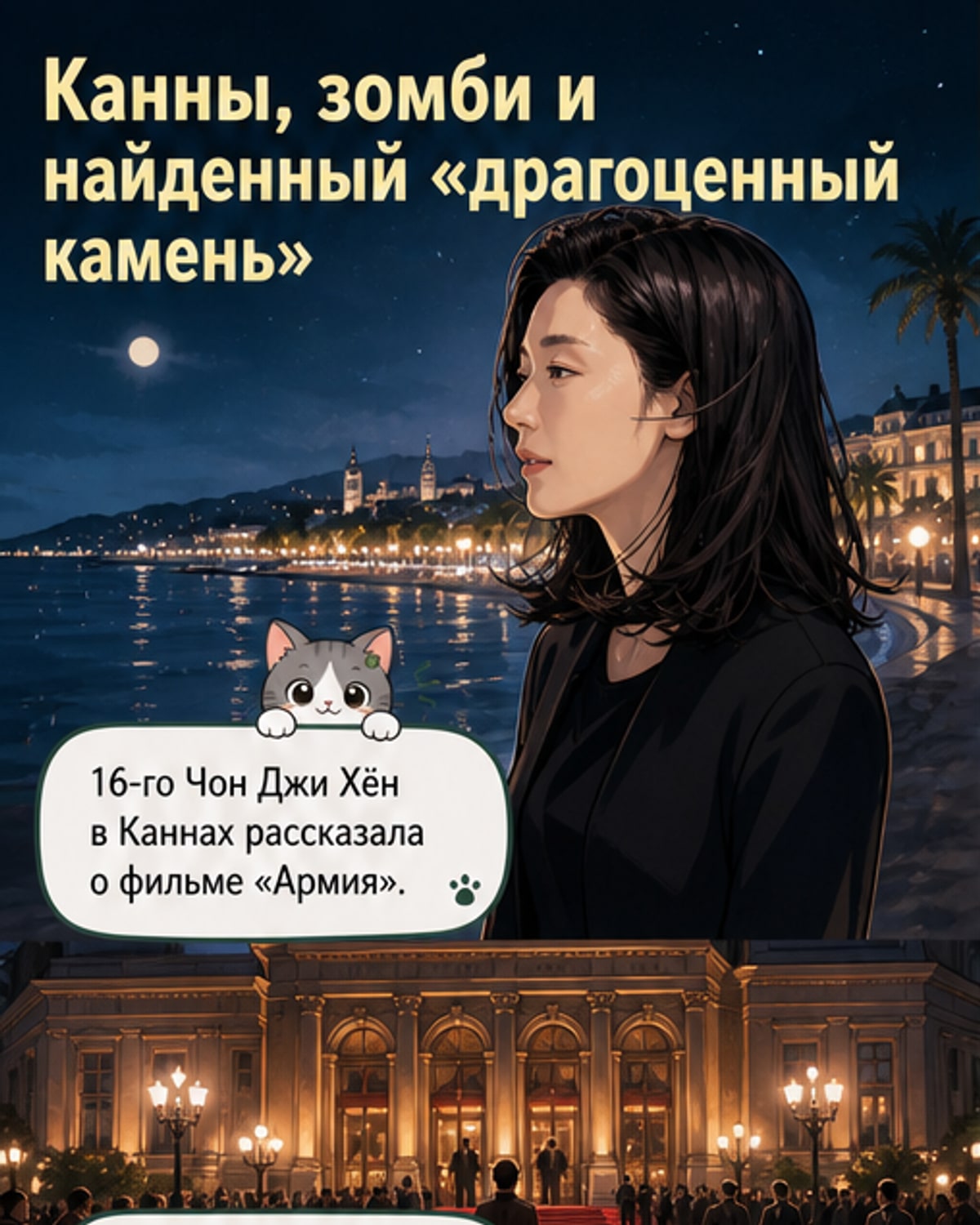 Чон Джи Хён — о работе с зомби: «Это было так весело»