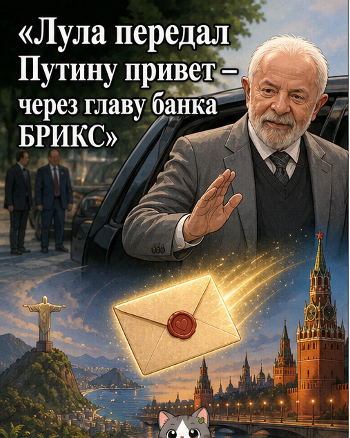 Лула передал Путину «горячий привет»