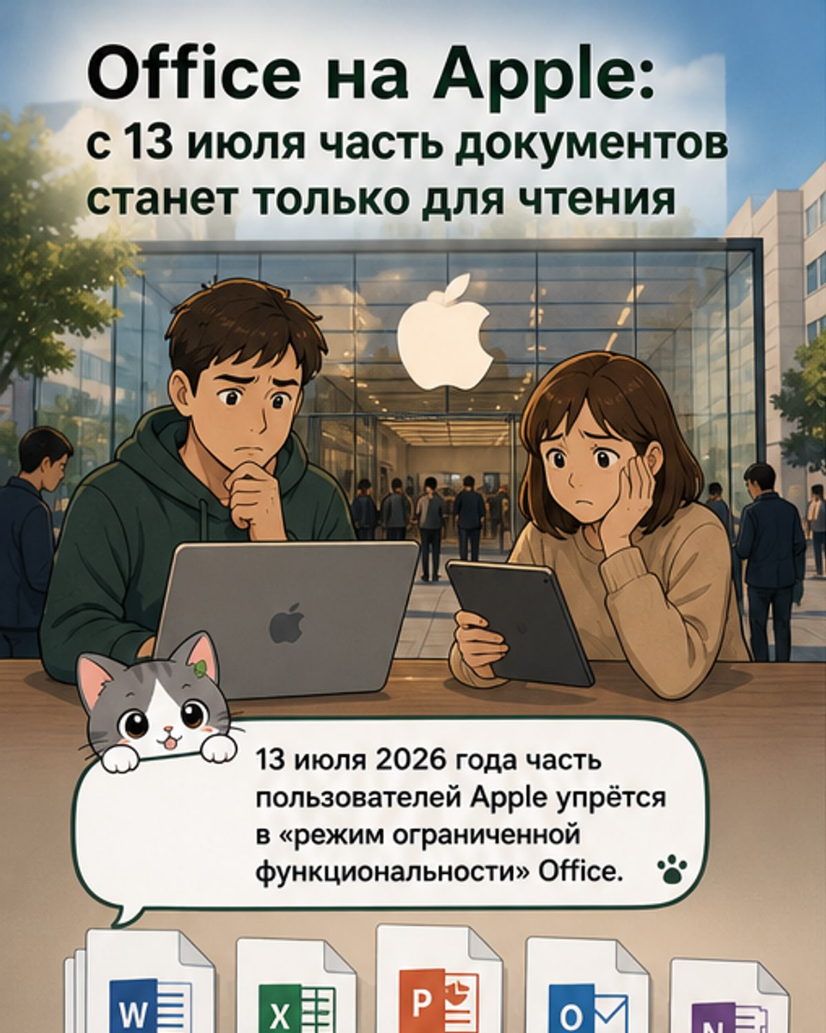 Apple-пользователи теряют доступ к Office