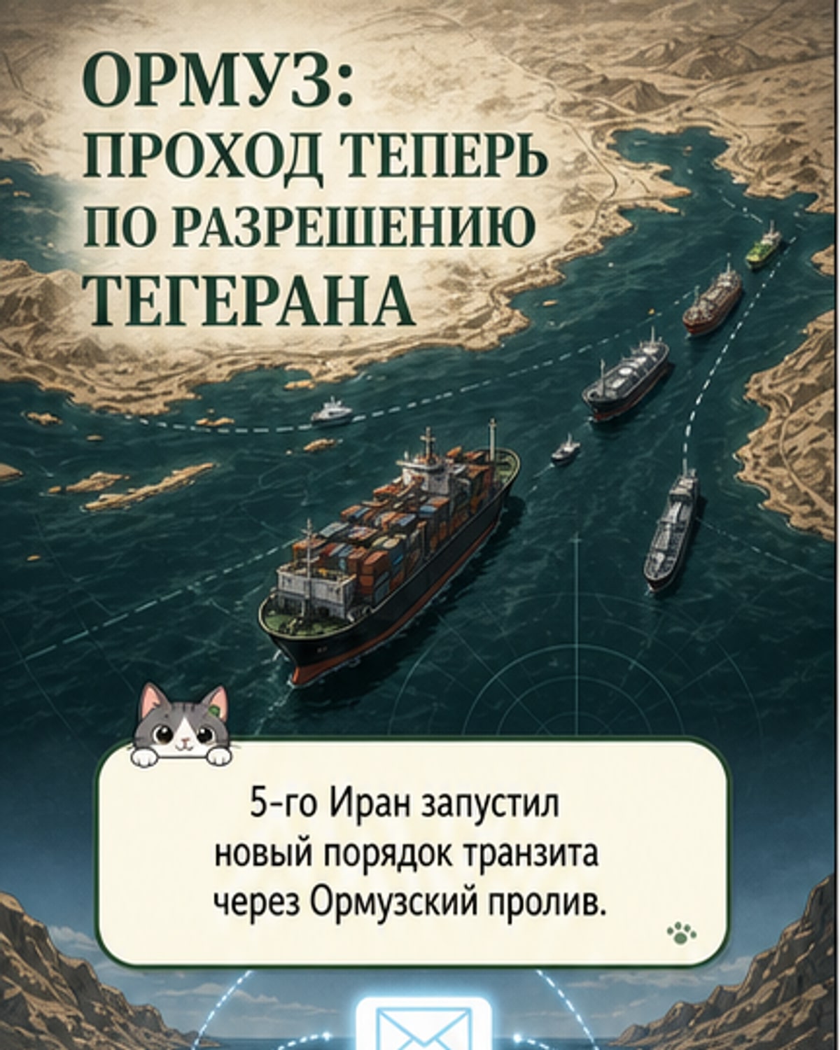 Иран ужесточил контроль в Ормузе