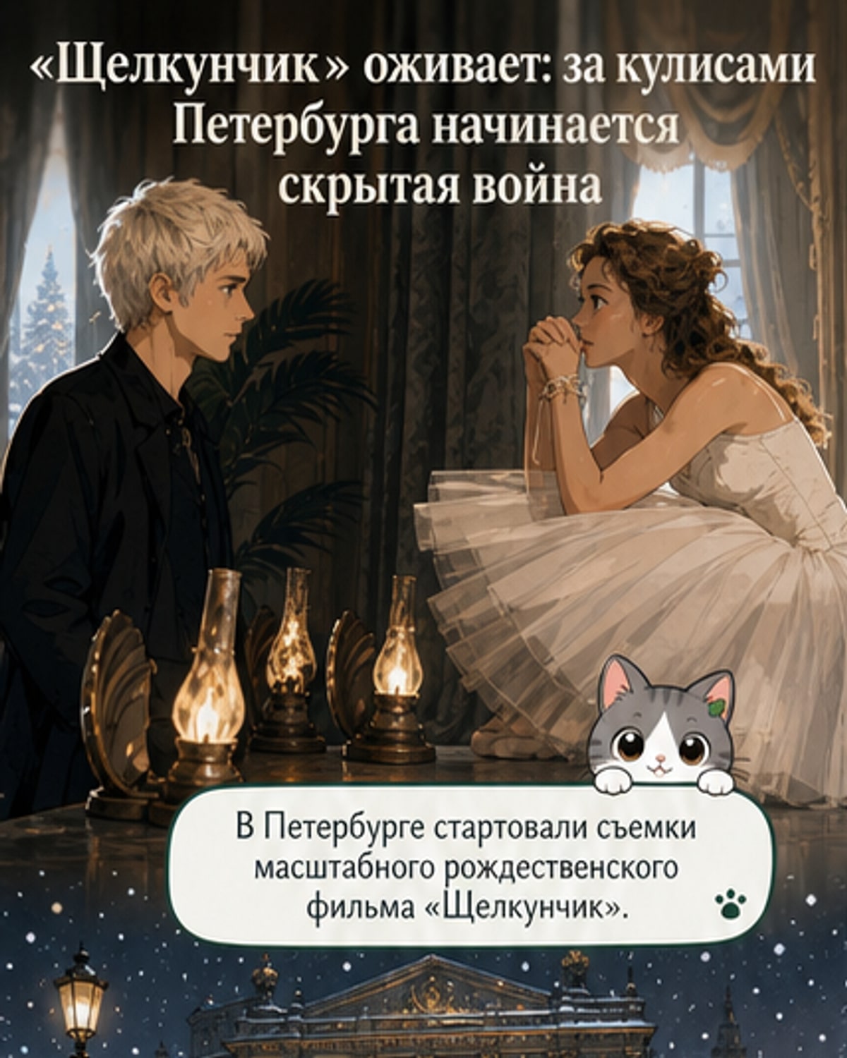 Стартовали съёмки «Щелкунчика»
