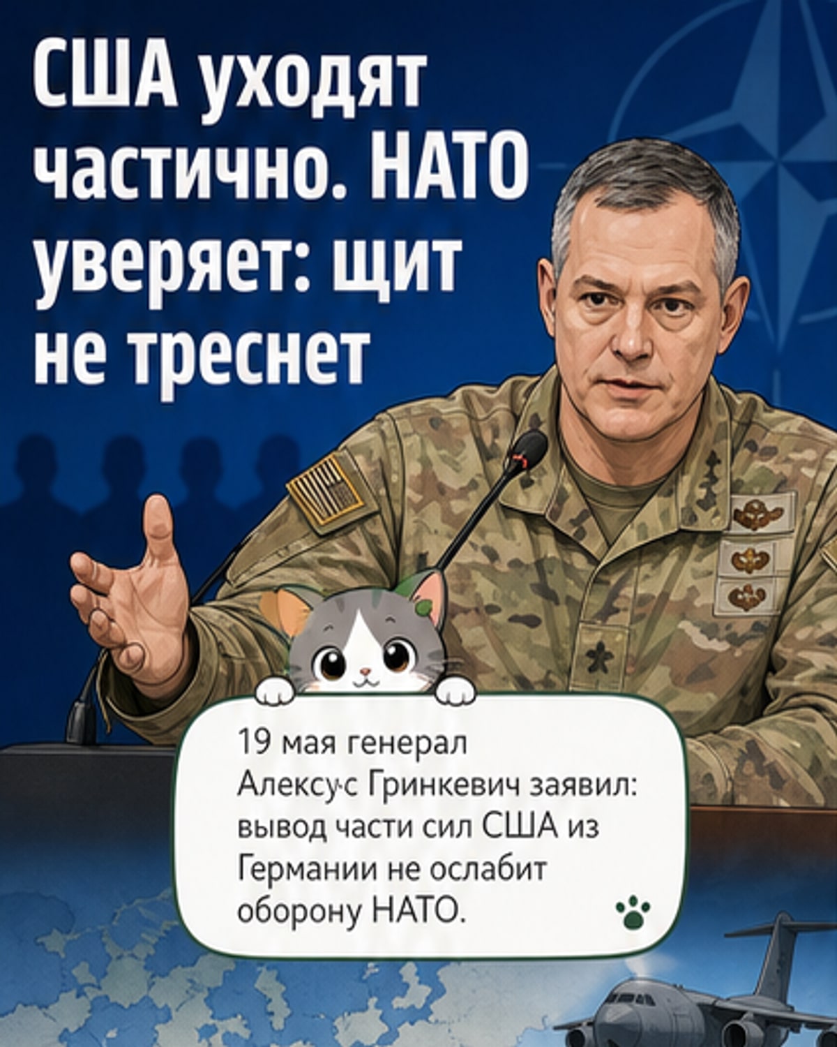 Вывод войск США из Германии: НАТО не ослабнет
