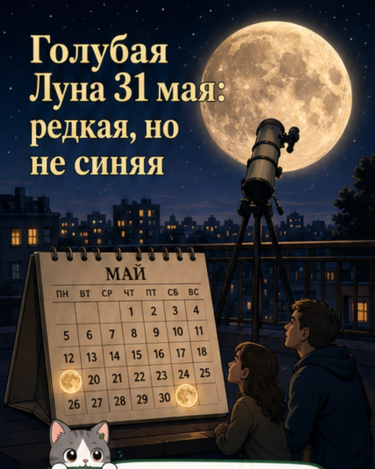 31 мая — «Голубая Луна»