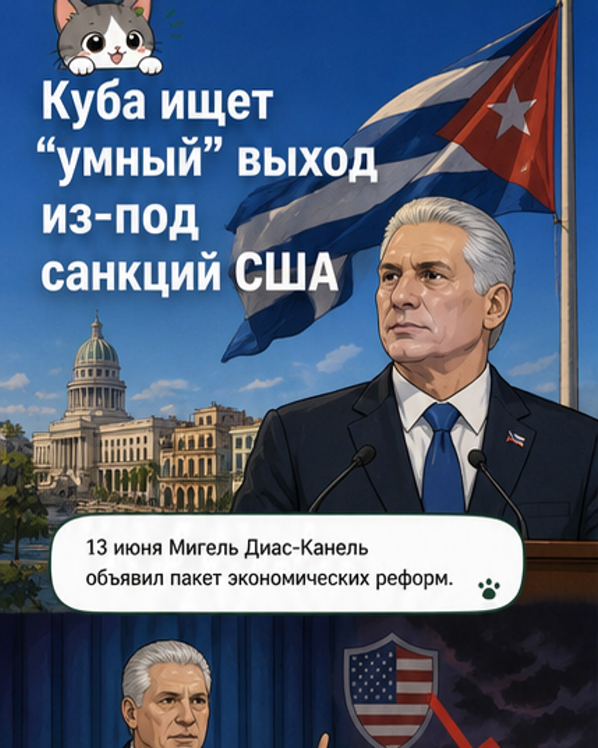 Куба запускает экономические реформы