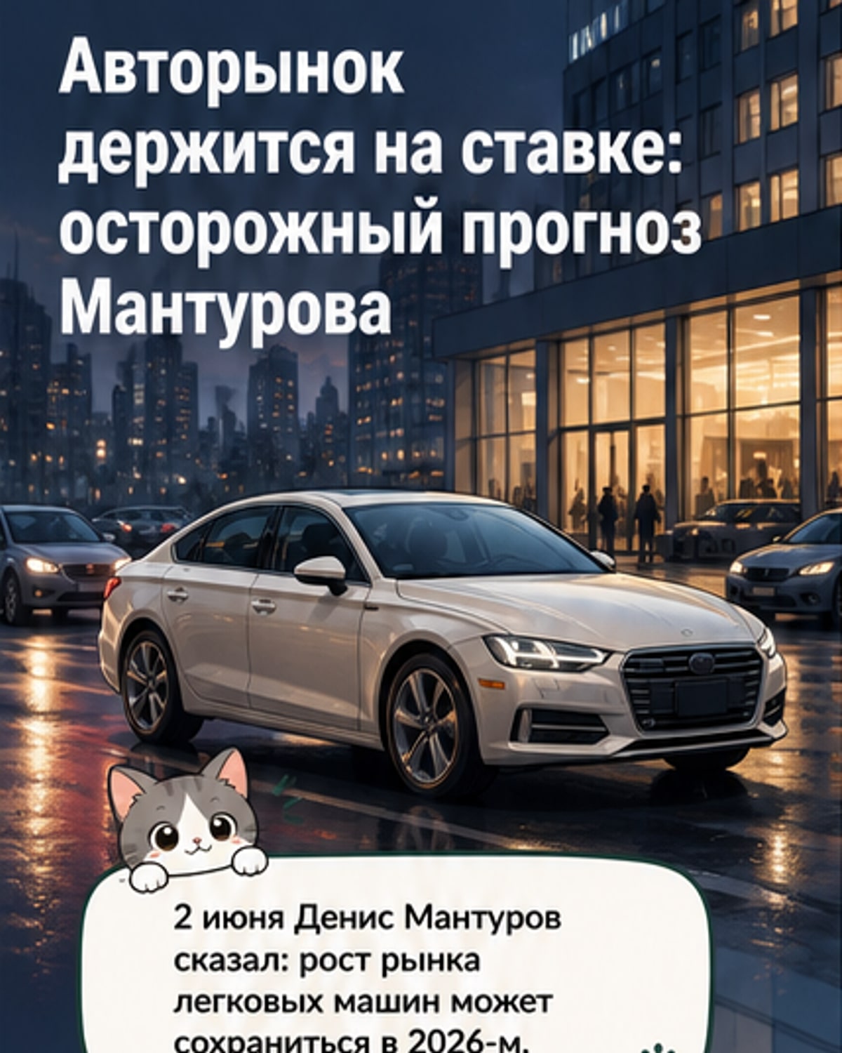 Рынок легковых авто сохранит рост?