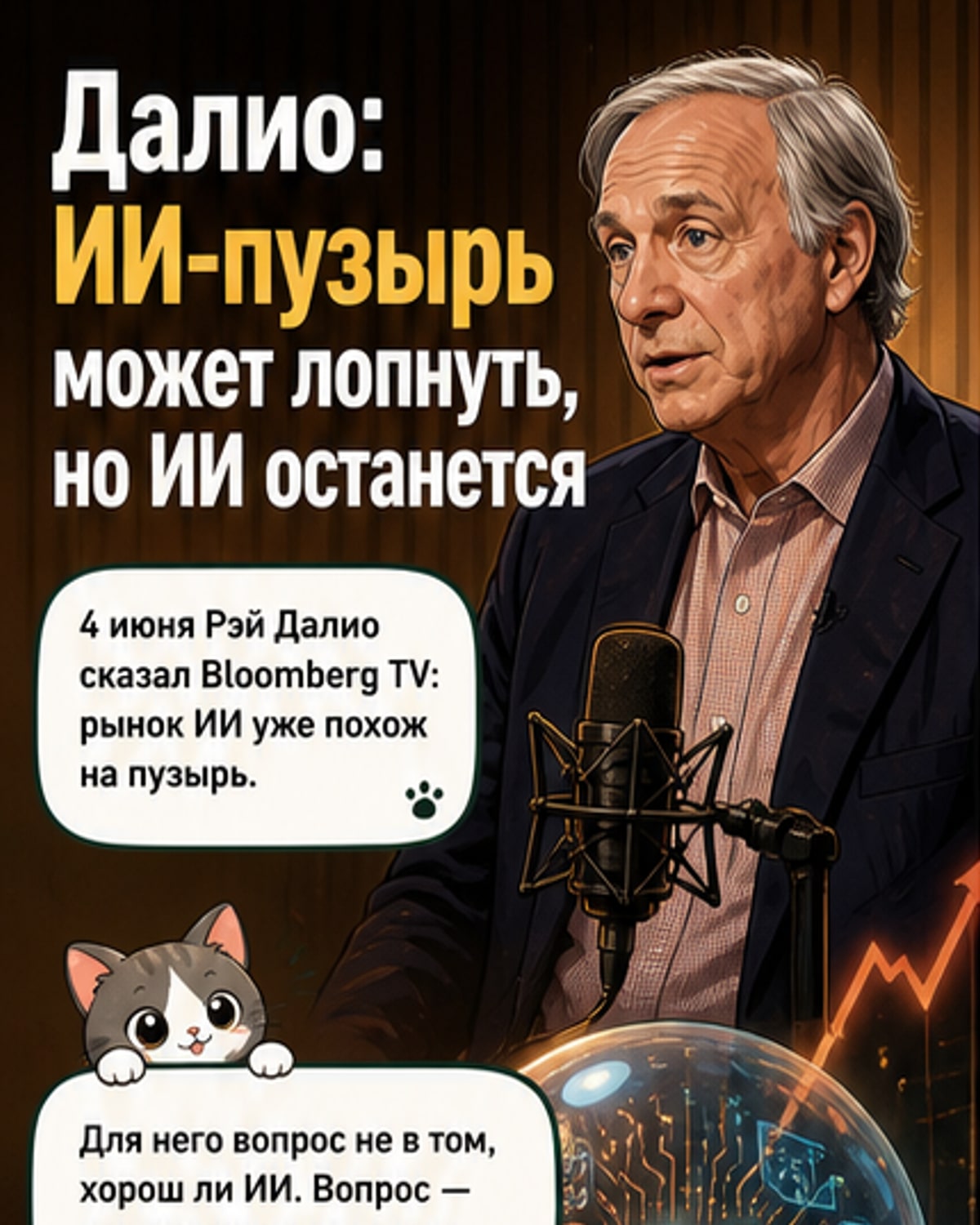 ИИ-пузырь лопнет, но технология выживет