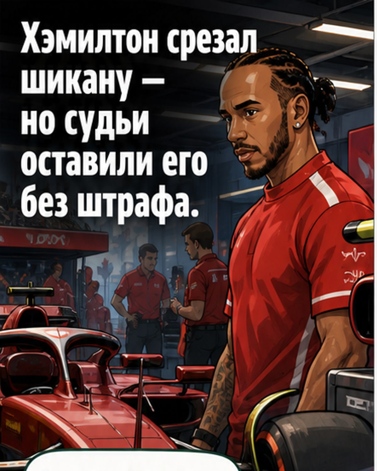 Хэмилтон оправдан после срезки трассы