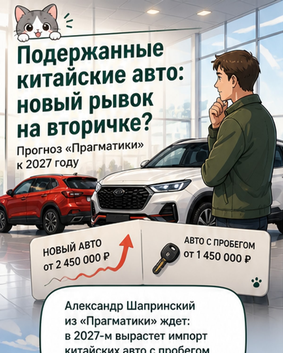 Рост импорта китайских авто с пробегом