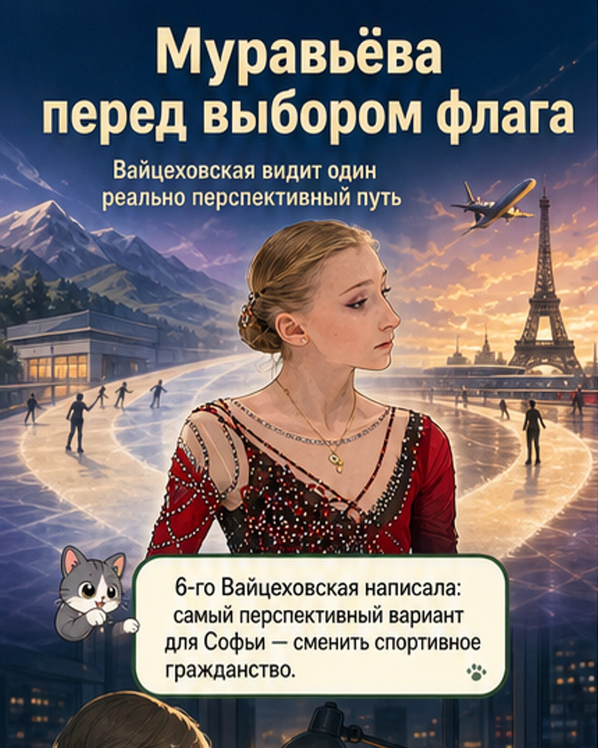 Муравьёва может сменить флаг