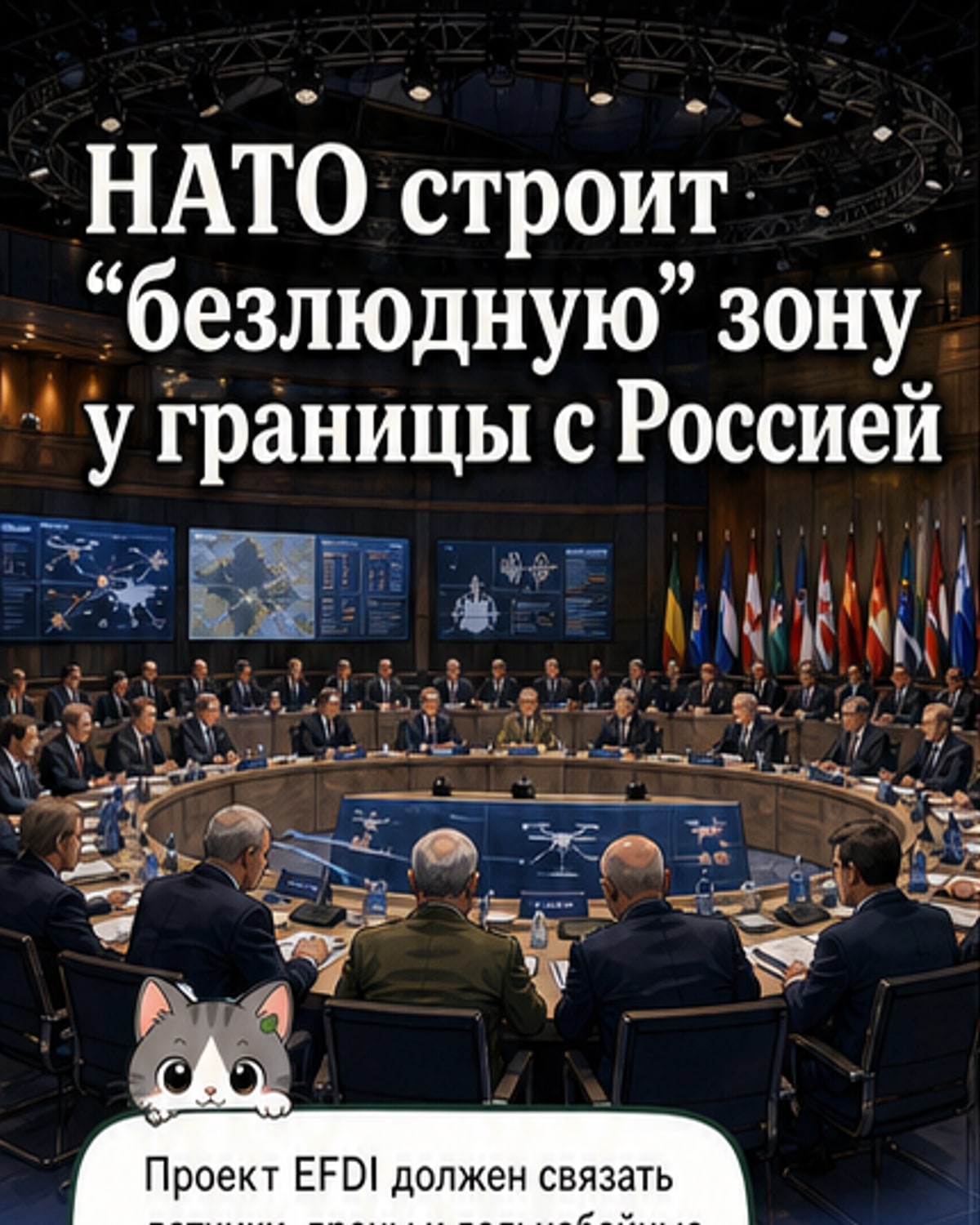 НАТО создаёт «безлюдную» зону у границы с Россией