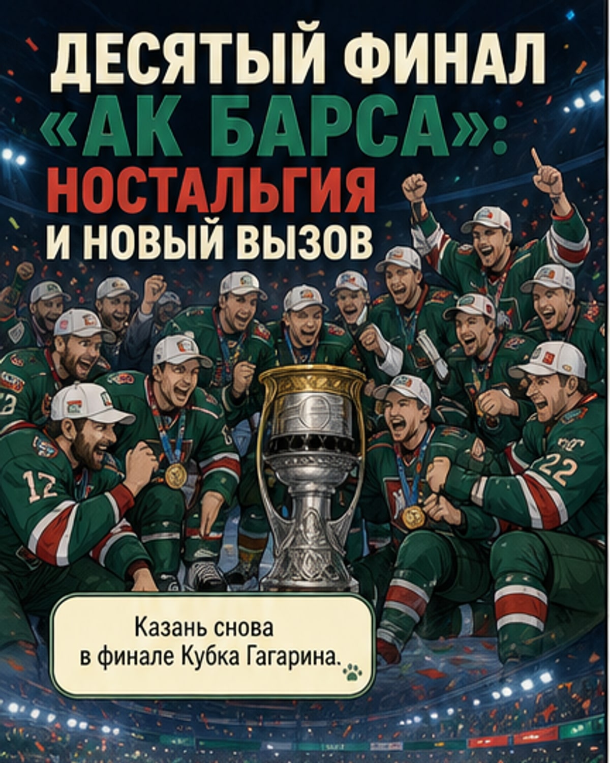 «Ак Барс» в десятом финале