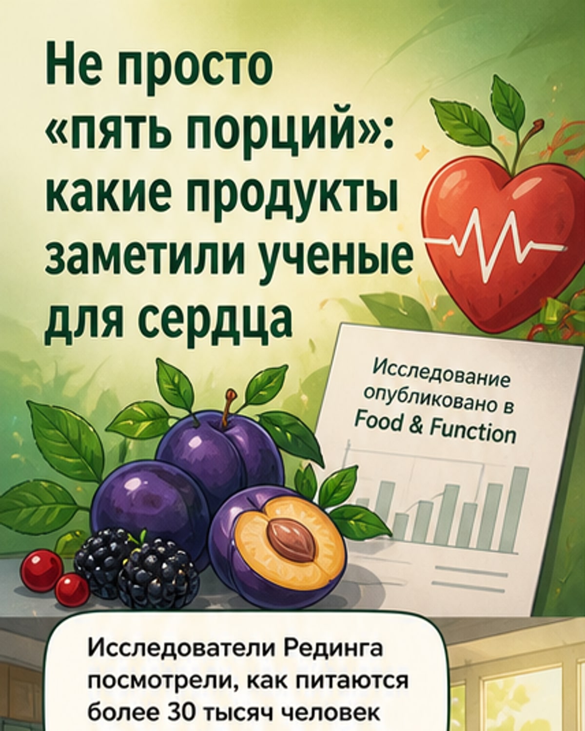 Какие продукты спасают сердце