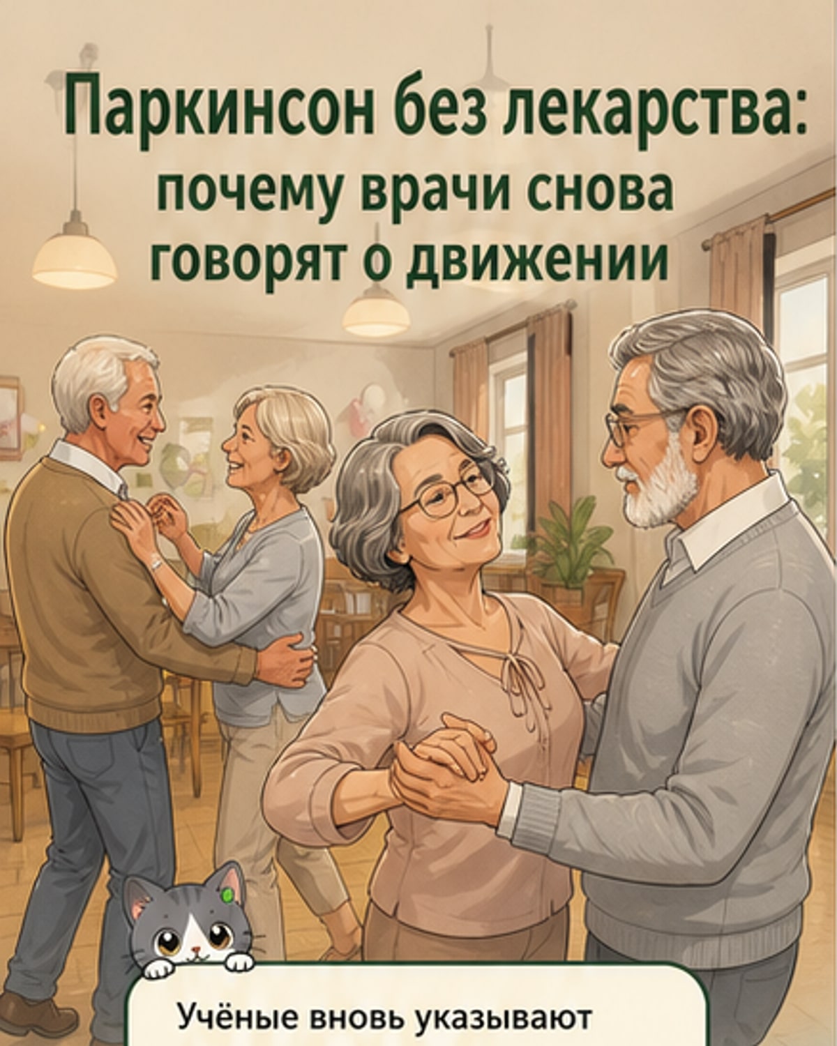 Простой способ замедлить Паркинсон