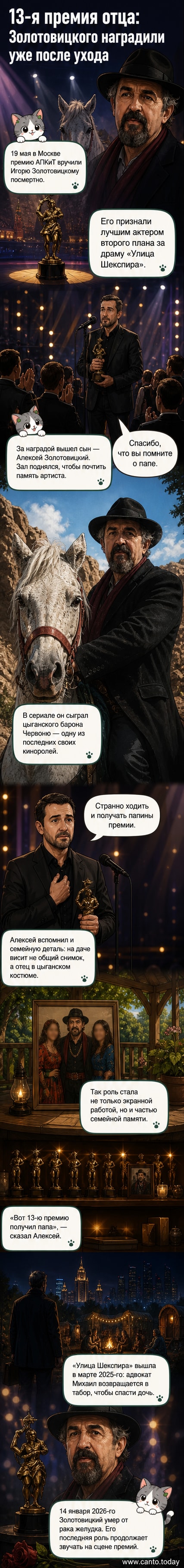 Актёр Игорь Золотовицкий в образе цыганского барона Червони из сериала «Улица Шекспира», кадр из сериала