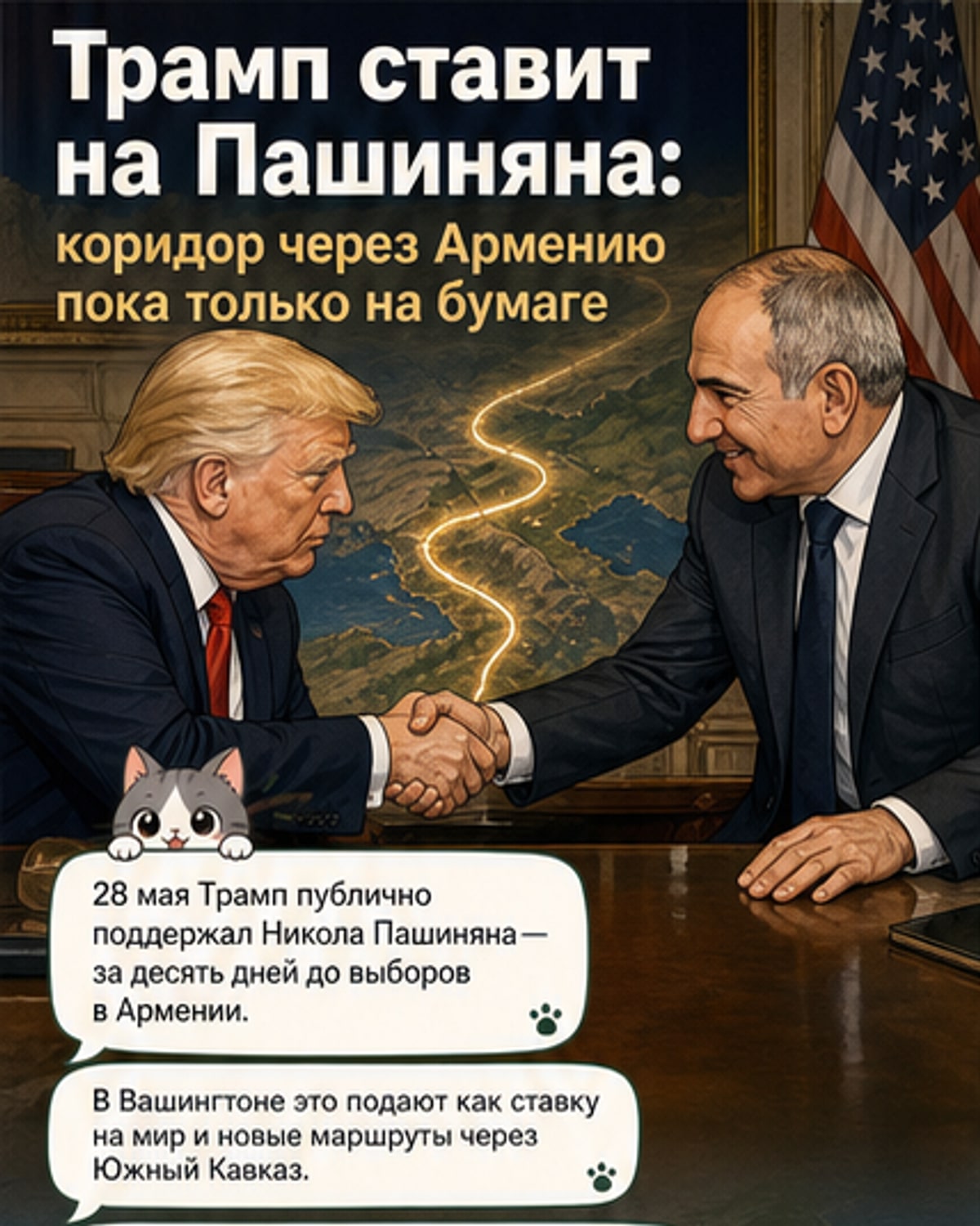 Трамп и путь через Армению к Закавказью