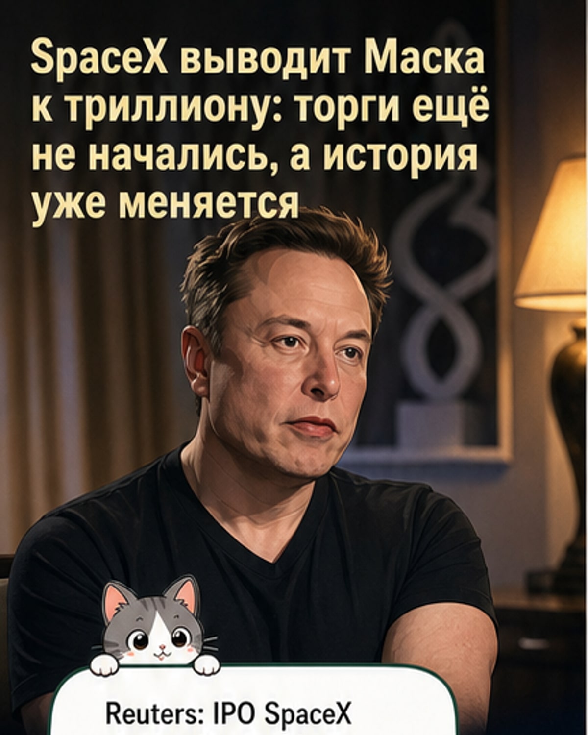 Маск — первый триллионер в истории