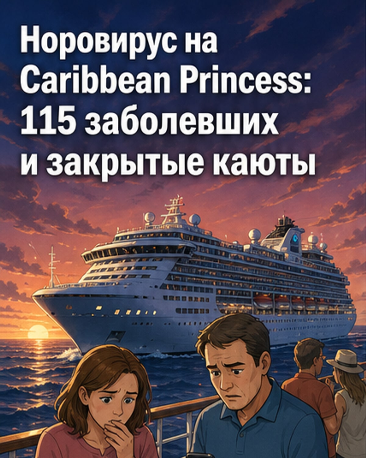 На борту круиза — вспышка кишечного вируса