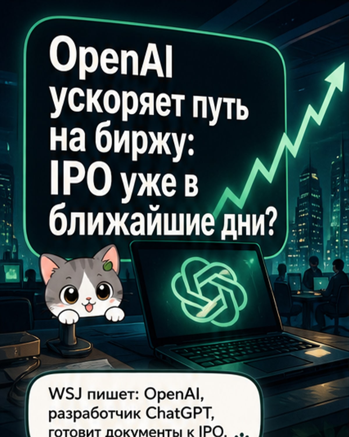 OpenAI готовится к выходу на биржу