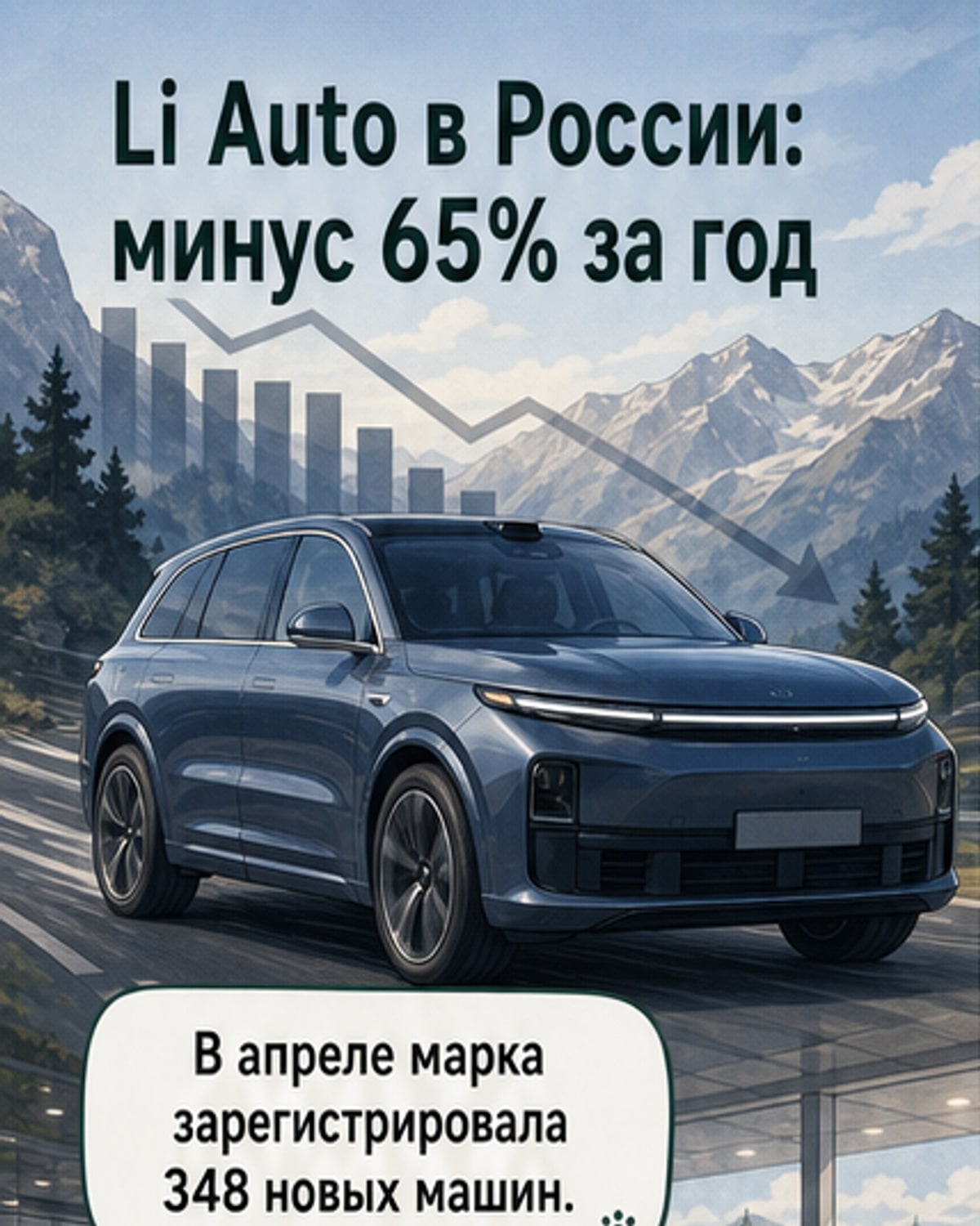 Li Auto теряет позиции в России