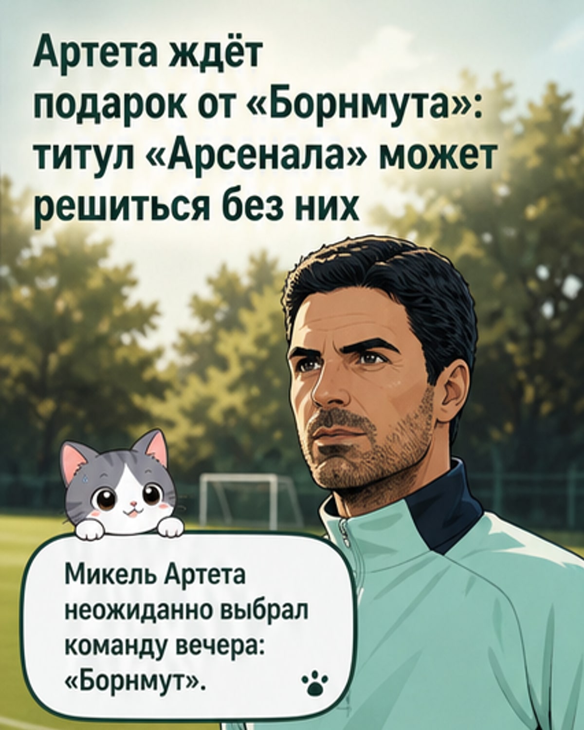 Артета — за «Борнмут» ради титула