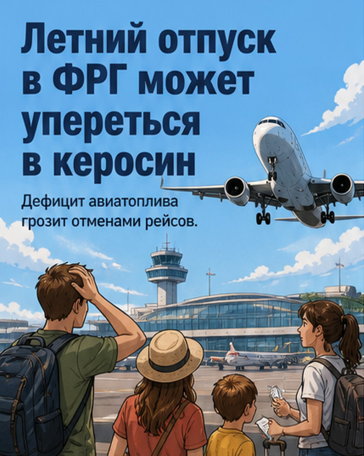 20 млн пассажиров в Германии под угрозой отмены рейсов