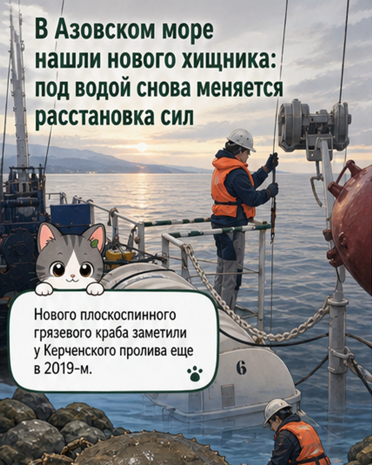 В Азовском море — новый «мигрант»