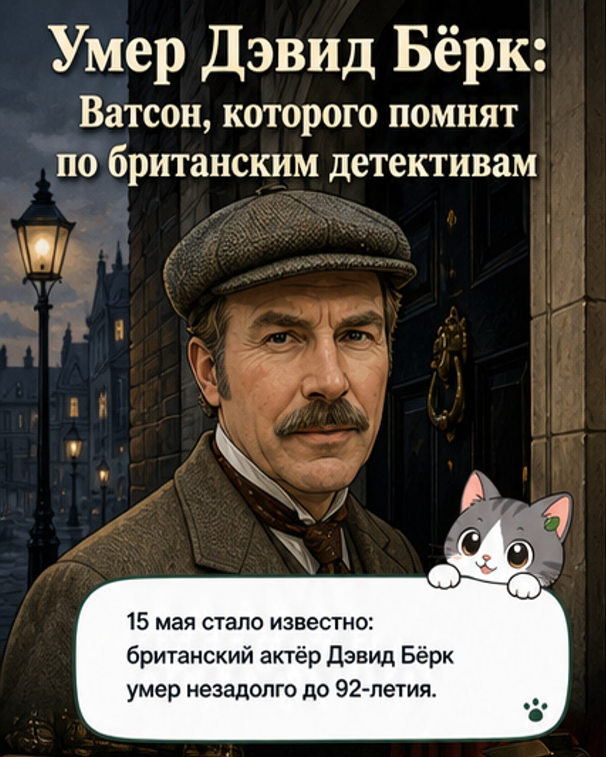Ушёл из жизни Дэвид Бёрк