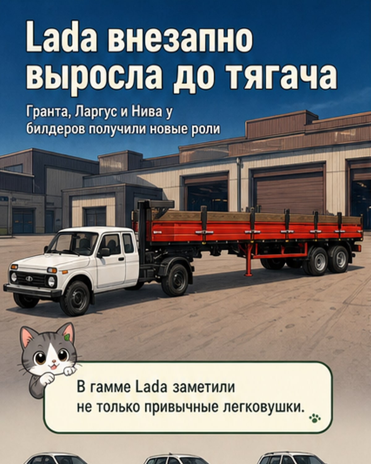 Lada расширяет парк необычных версий