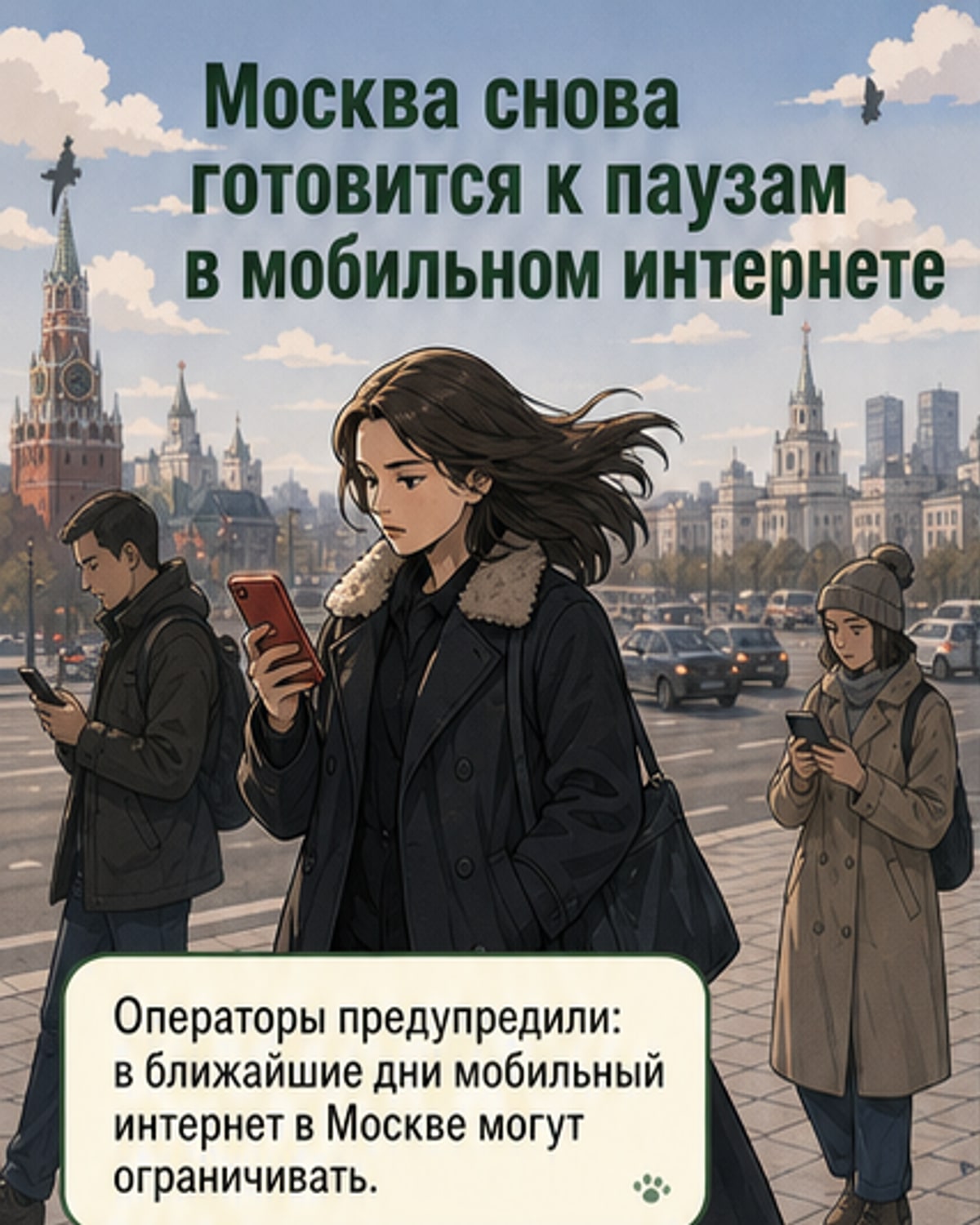 Москвичам снова ограничат интернет