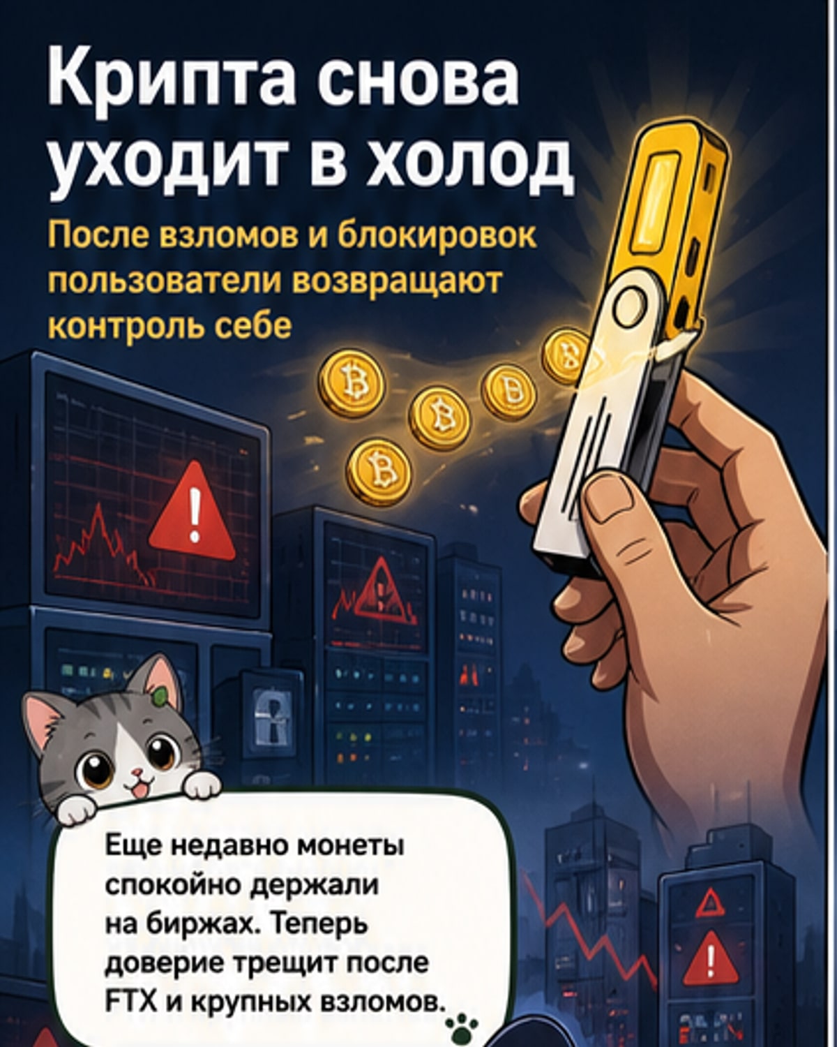 Аппаратные кошельки снова в тренде