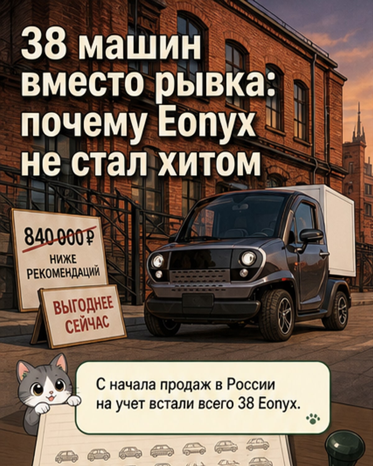 Всего 38 Eonyx на учёте