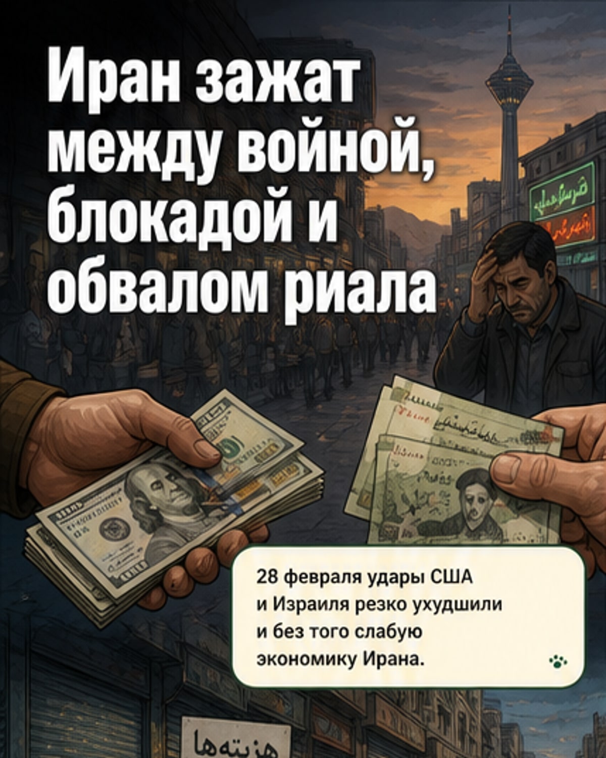 Иран: медленное удушение экономики