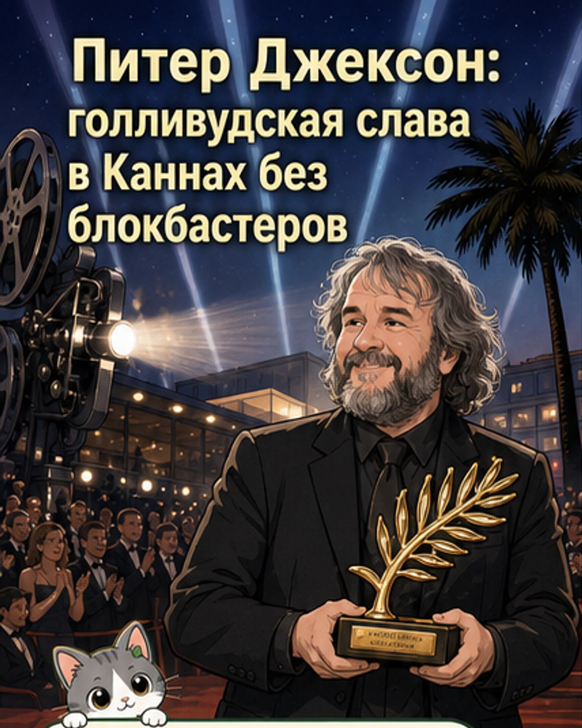 Питер Джексон — почетная «Золотая пальмовая ветвь»