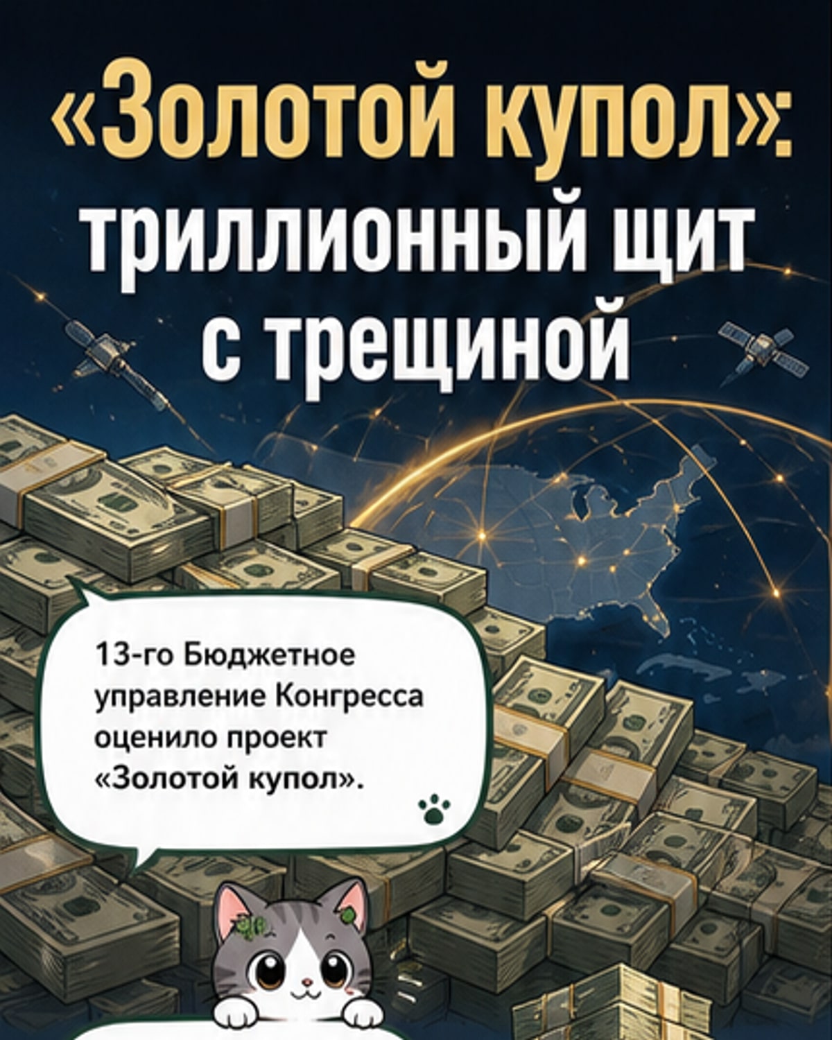 «Золотой купол» может стоить $12 трлн