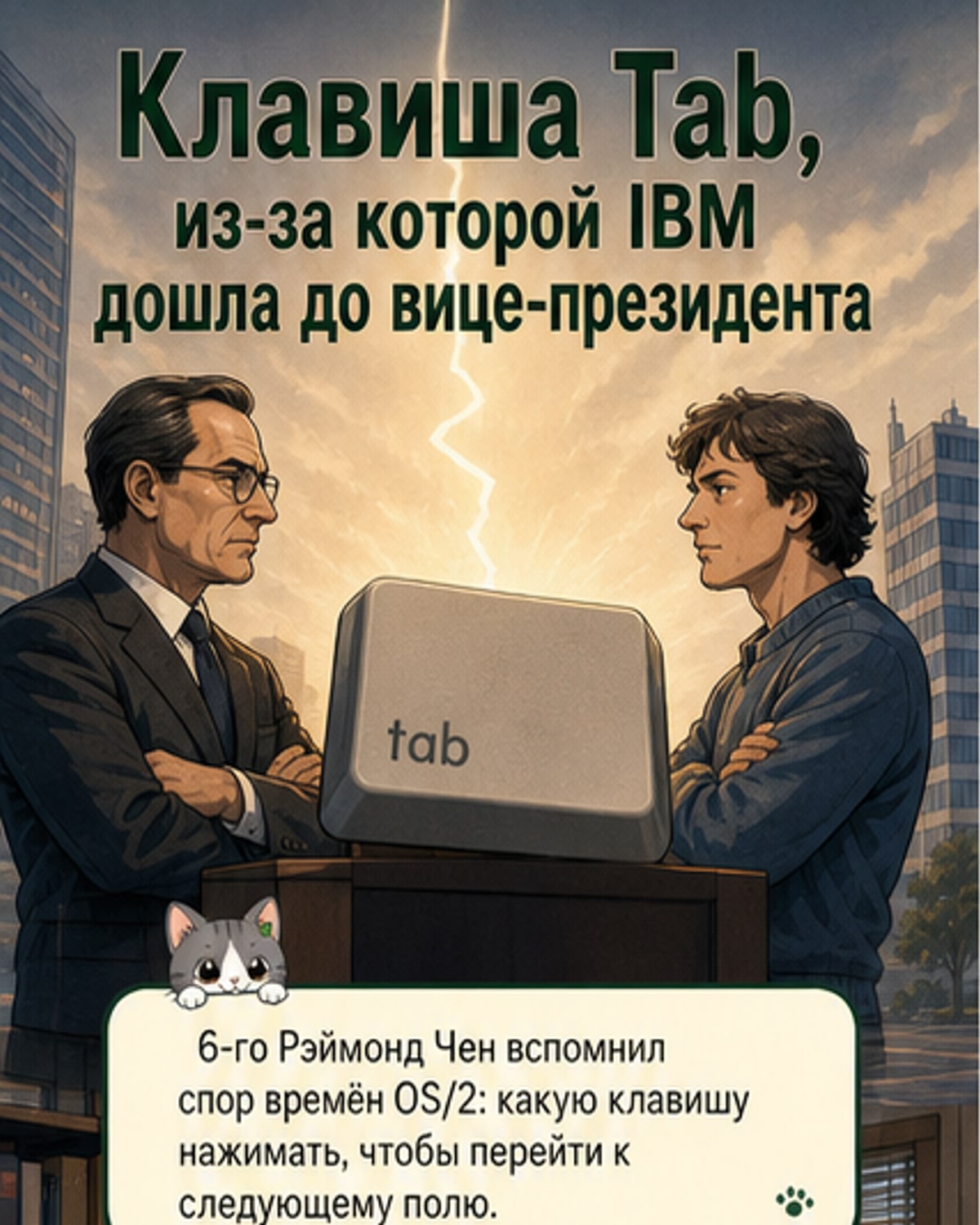Клавиша Tab и культурный конфликт