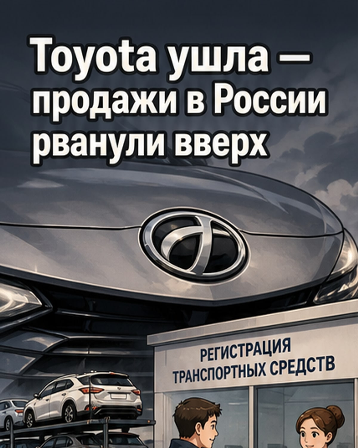 Toyota ушла, но продаётся как никогда