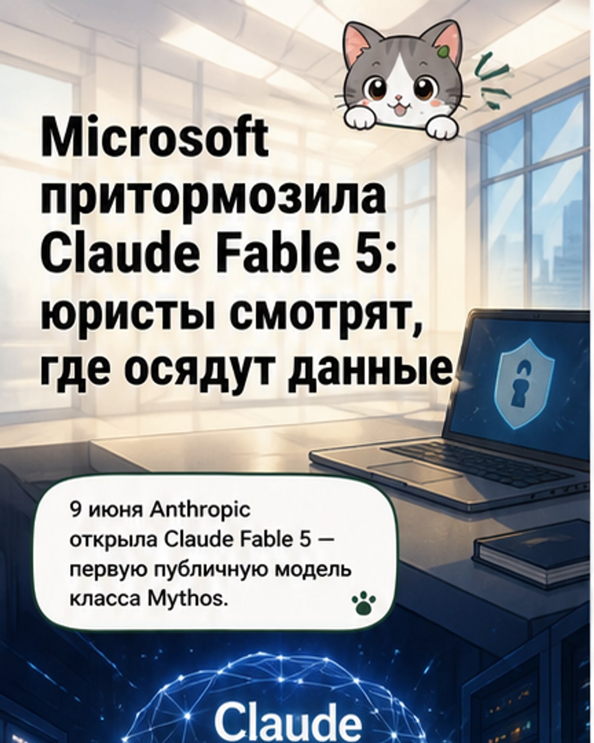 Microsoft ограничила Claude Fable 5