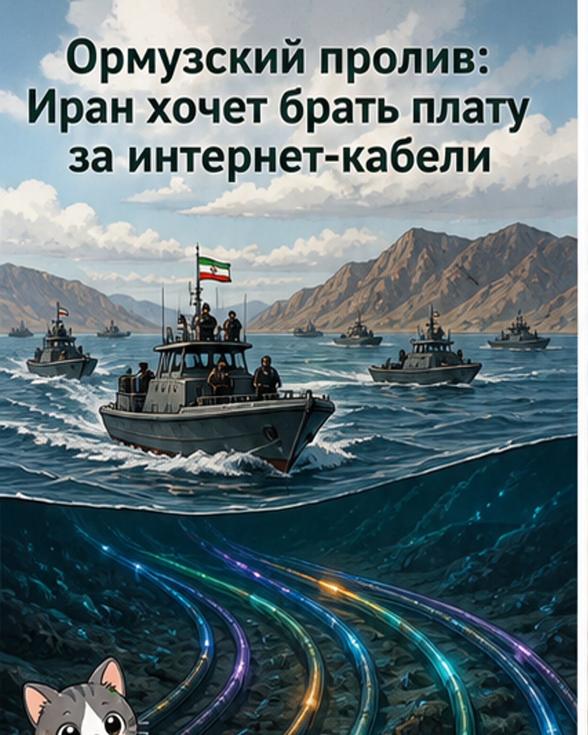 Иран хочет брать плату за интернет-кабели
