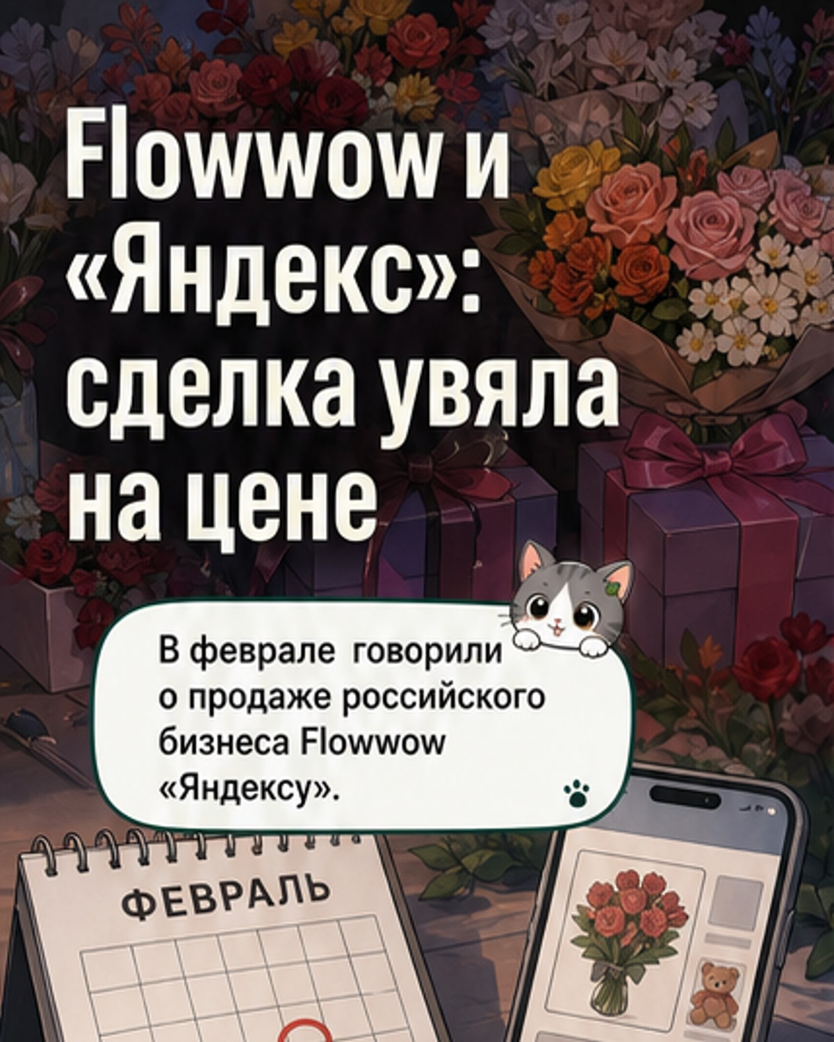 Flowwow отказался от продажи «Яндексу»