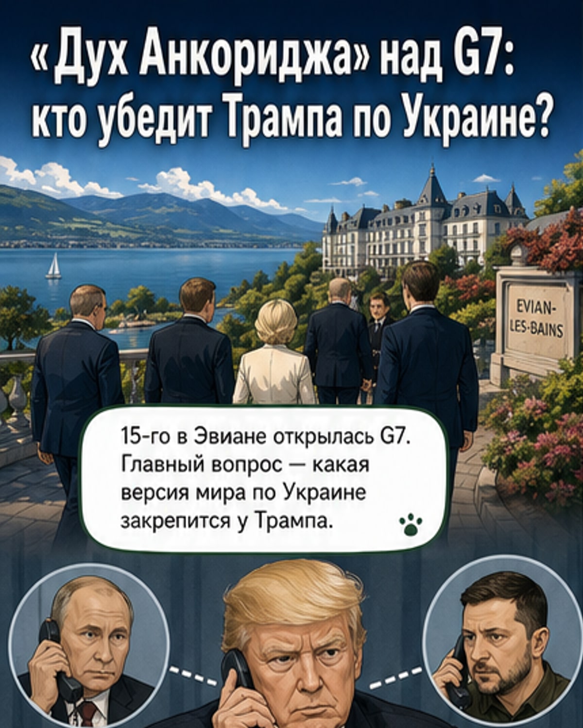 Саммит G7: чей нарратив победит в голове Трампа?