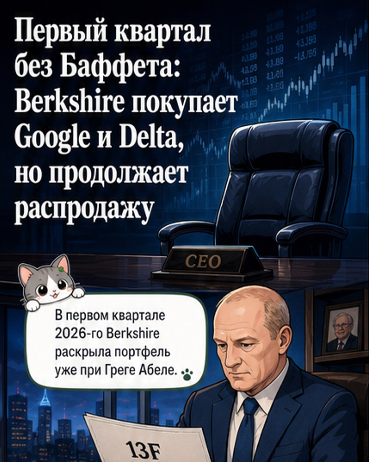 Berkshire без Баффета: новые ставки