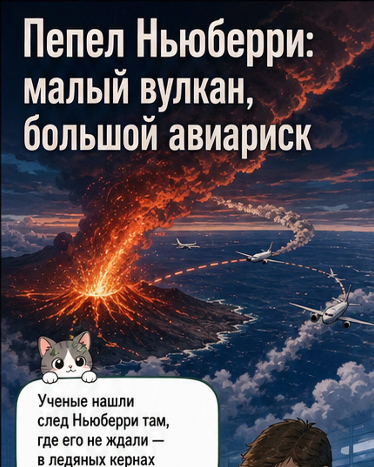 Пепел с Орегоном долетел до Гренландии