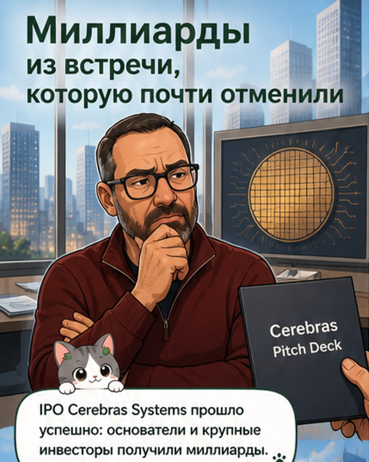 Cerebras IPO принесло миллиарды инвесторам