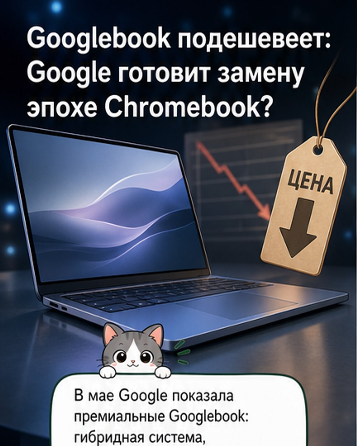 Google готовит дешёвые Googlebook
